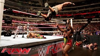 Watch John Cena & The Dudley Boyz vs. The New Day: WWE Raw, October 19, 2015 Video