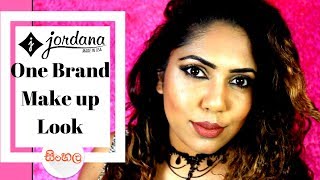 Watch JORDANA ONE BRAND MAKEUP LOOK (SINHALA) Video