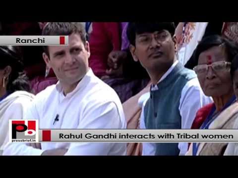 Watch Rahul Gandhi- Tribal women need education, health & political participation Video