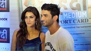 Watch Sushant Singh Rajput & Kriti Sanon At Hindi Medium Success Party Video