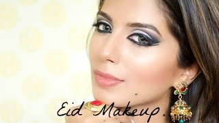 Watch Eid Makeup Tutorial / Arab Inspired Look - Easy and Quick Look Video