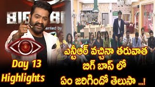 Watch Jr NTR bigg boss show day 13 highlights - Star maa - Episode 14 - Ntr Review Of Bigboss - Day 13 Video
