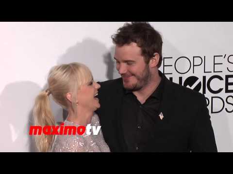 Watch Anna Faris and Chris Pratt People's Choice Awards 2014 - Red Carpet Arrivals Video