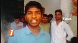 Watch Telangana university Students Protest Against Vice Chancellor Over His Comments | iNews Video