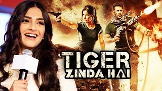 Watch Sonam Kapoor Reaction On Salman Khan's Tiger Zinda Hai Video
