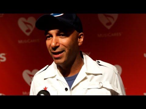 Watch Tom Morello attends 25th annual MusiCares tribute event. Video