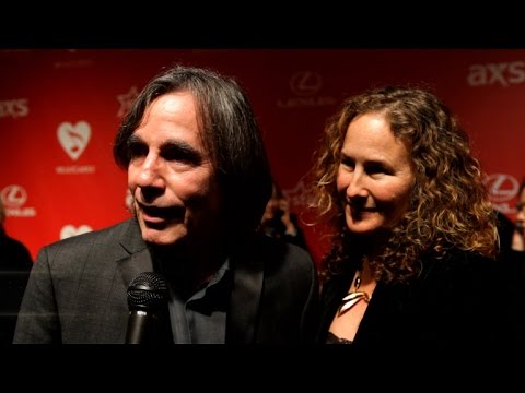 Watch Jackson Browne attends 25th annual MusiCares tribute event. Video