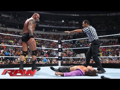 Watch Brad Maddox vs. Randy Orton: Raw, Nov. 18, 2013 - WWE Wrestling Video Video