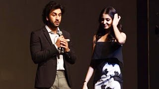 Watch Ranbir Kapoor And Anushka Sharma At YRF's New Talent Launch - Aadar Jain, Anya Singh Video