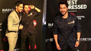 Watch Varun Dhawan At GQ Best Dressed 2017 Party Video