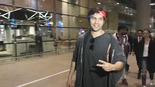 Watch Varun Dhawan RETURNS From IIFA 2017 New York, Spotted At Airport Video