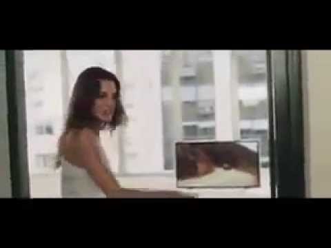 Watch Funny TV commercial of a girl  Samsung TV Video