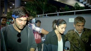 Watch Varun Dhawan, Alia Bhatt and other celebs return from IIFA Awards 2017 Video