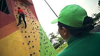 Watch WALLCLIMBING DITINGGAL MASNYA BBM-AN - Chandraliowstory #6 Video
