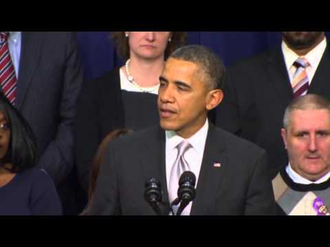 Watch Obama: Health Care Law 'is Working' News Video Video