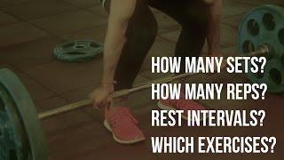 Watch How to Design your Own "Customized" Workout Plan - A Foolproof Step by Step Guide for Beginners Video