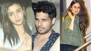 Watch Kareena Kapoor, Alia Bhatt, Sidharth Malhotra At Diwan Builders GRAND PARTY Video
