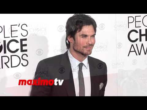 Watch Ian Somerhalder People's Choice Awards 2014 - Red Carpet Arrivals Video