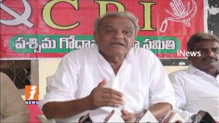 Watch CPI Narayana Comments On PM Narendra Modi Over Bans Sale of Cattle For Slaughter| iNews Video