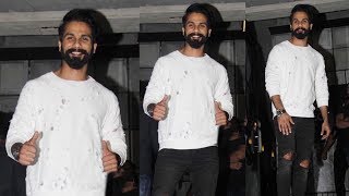 Watch Shahid Kapoor At Filmfare Editor Jitesh Pillai's Birthday Party Video