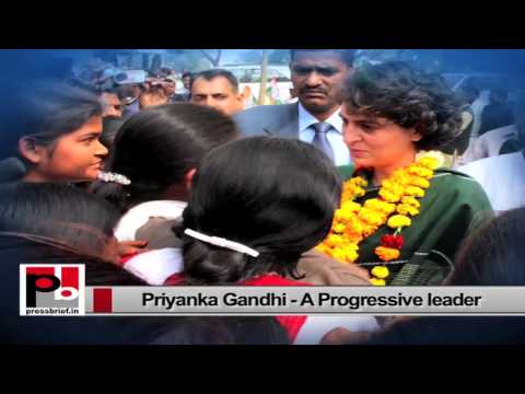 Watch Young Priyanka Gandhi Vadra Ã¢â‚¬â€œprogressive Congress campaigner, perfect mass leader Video