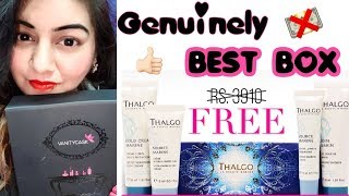 Watch Vanity Cask January 2018 + FREE Thalgo - Luxurious Skin Care Products | JSuper Kaur Video
