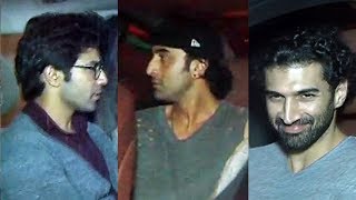 Watch Ranbir Kapoor, Varun Dhawan, Aditya Roy Kapur At Karan Johar's Bash Video