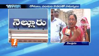 Watch Peoples Suffer With Diseases Due To Sanitation Problems In Nellore | Ground Report | iNews Video