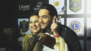 Watch Vikas Gupta And Kamya Punjabi GETS Lion Gold Award 2018 Video
