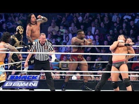 Watch 10-Man Tag Team Match- SmackDown, Jan. 24, 2014 - WWE Wrestling Video Video