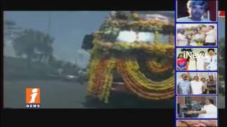 Watch Dasari Narayana Rao Final Journey Starts From Film Chamber To Moinabad Farmhouse | iNews Video