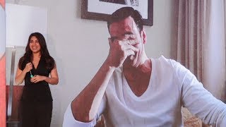 Watch Toilet Ek Prem Katha Success Meet | FUNNY MOMENT | Akshay Kumar Video