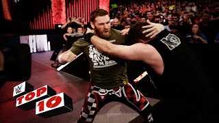 Watch Top 10 Raw moments: WWE Top 10, March 7, 2016 Video