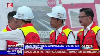 Watch Jokowi Melihat Langsung Proyek Kereta Bandara Video