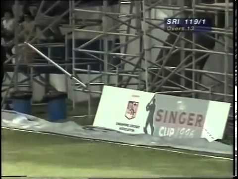 Watch Sanath Jayasuriya 134 65 vs Pakistan 1996 Singapore - Cricket Classic Video Video