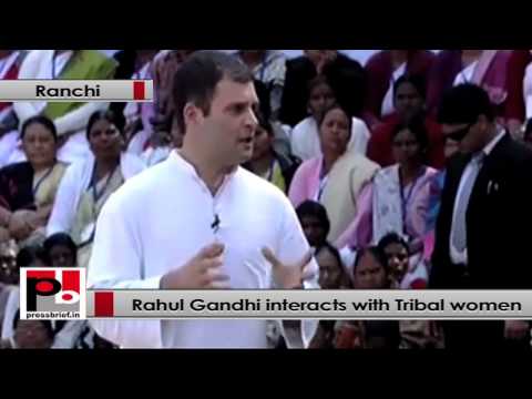 Watch Rahul Gandhi- We cannot develop if we do not empower the women in our country Video