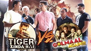 Watch Tiger Zinda Hai Vs Golmaal Again | Who Will WIN | Gaiety Galaxy EXPERTS Speaks Video