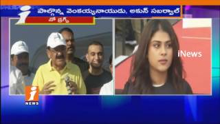 Watch Political And SIT Officers Participates Anti Drug Rally In KBR Park | Hyderabad | iNews Video