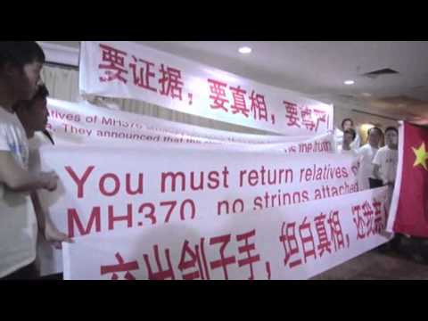 Watch Families Seek Answers in MH370 Disappearance News Video Video