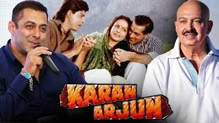Watch Salman Khan THANKS Rakesh Roshan For Making KARAN ARJUN Video