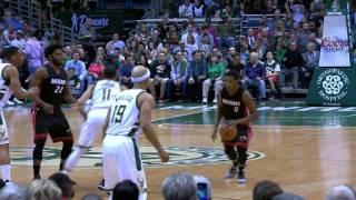 Watch Josh Richardson Climbs the Ladder and Throws it Down! Video
