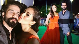 Watch Shahid Kapoor & Mira Rajput DAZZLES At IIFA 2017 Green Carpet Video