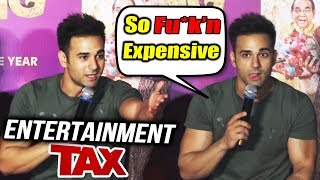 Watch Pulkit Samrat Reaction On Entertainment Tax At Veerey Ki Wedding Trailer Launch Video