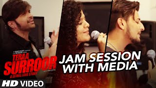 Watch Teraa Surroor JAM SESSION With Media | HIMESH RESHAMMIYA, DARSHAN RAVAL & PALAK MUCHHAL Video