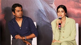 Watch Nawazuddin Is A GIFTED Actor, Says Sridevi At MOM Trailer Launch Video