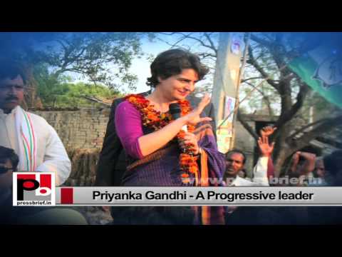 Watch Priyanka Gandhi Vadra- charismatic Congress leader like Indira Gandhi Video