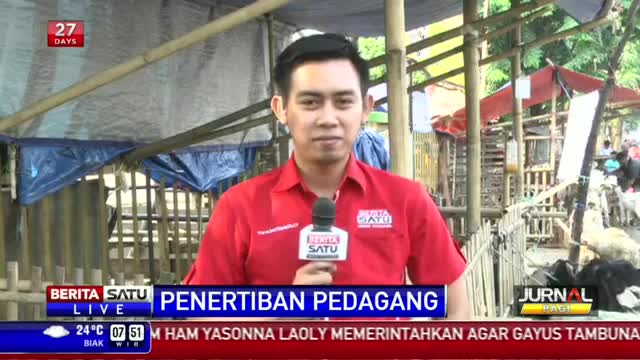 Watch Sempat Ditertibkan, Pedagang Hewan Kurban kembali Padati Tanah Abang Video