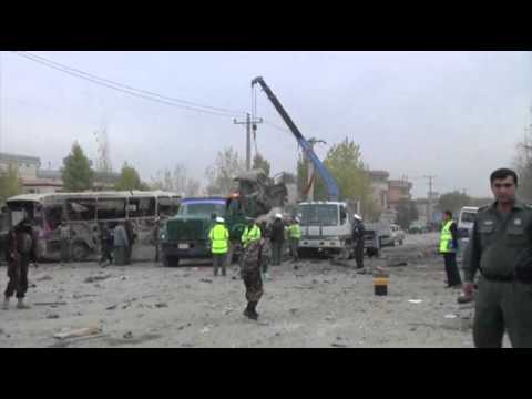 Watch Raw: Suicide Bombing in Afghan Capital News Video Video
