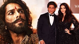 Watch Shahid Kapoor's RUGGED Look From Padmavati, Shahrukh & Aishwarya At Vogue Women Of The Year Awards Video