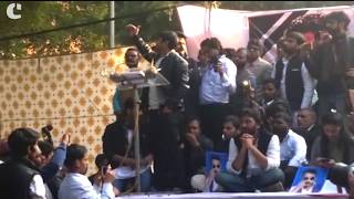 Watch Kanhaiya Kumar speaks out against PM Modi, Dalit violence, and Reliance at the #HunkarRally Video